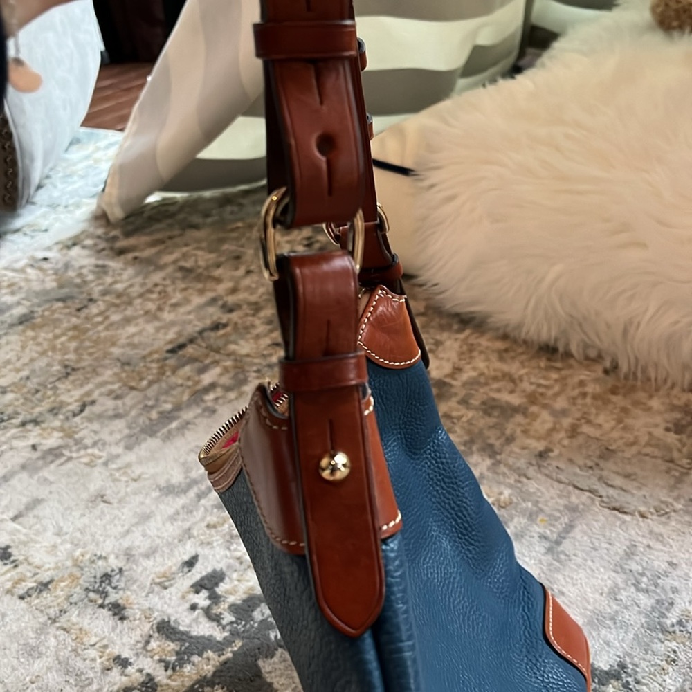 Blue hobo bag - Picture 3 of 6